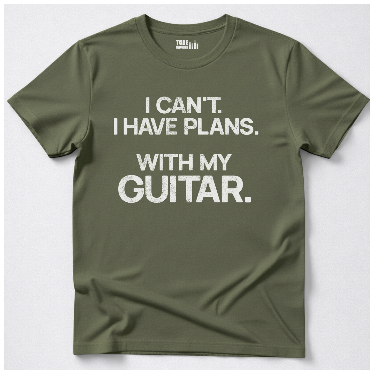 I Have Plans Guitar T-Shirt