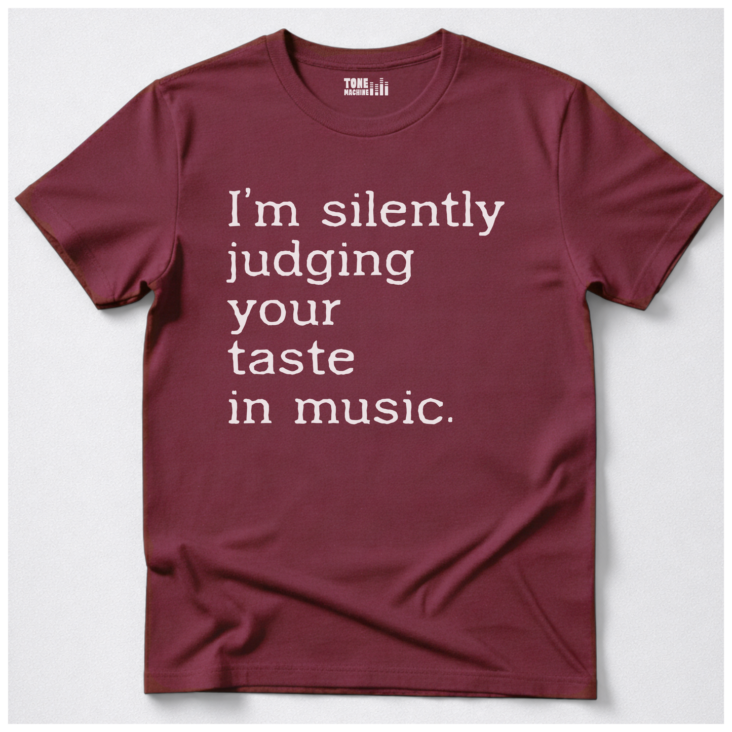 Silently Judging Your Music T-Shirt