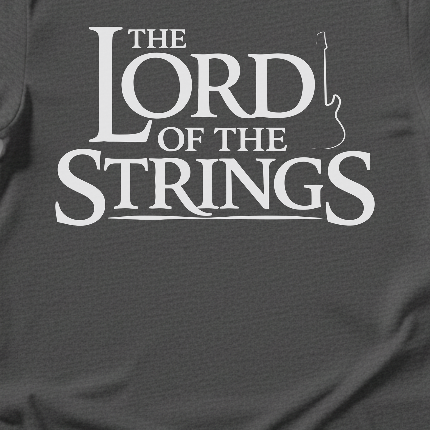 Lord Of The Strings Guitar T-Shirt