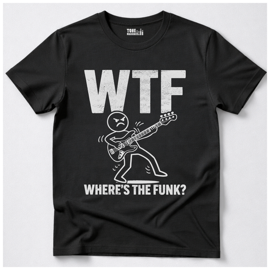 Where's The Funk? Bass T-Shirt