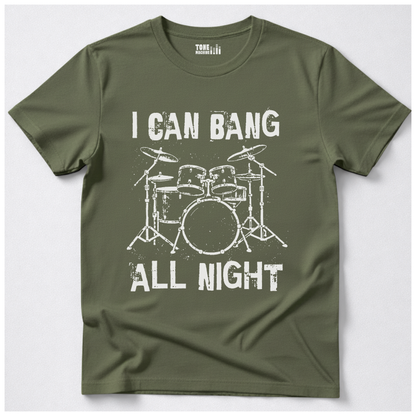 Bang All Night Drum T-Shirt