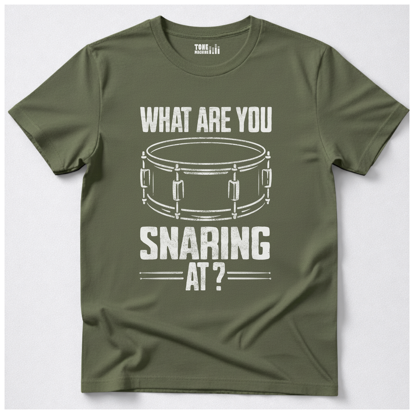 What Are You Snaring At? Drum T-Shirt
