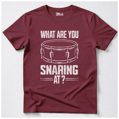 What Are You Snaring At? Drum T-Shirt