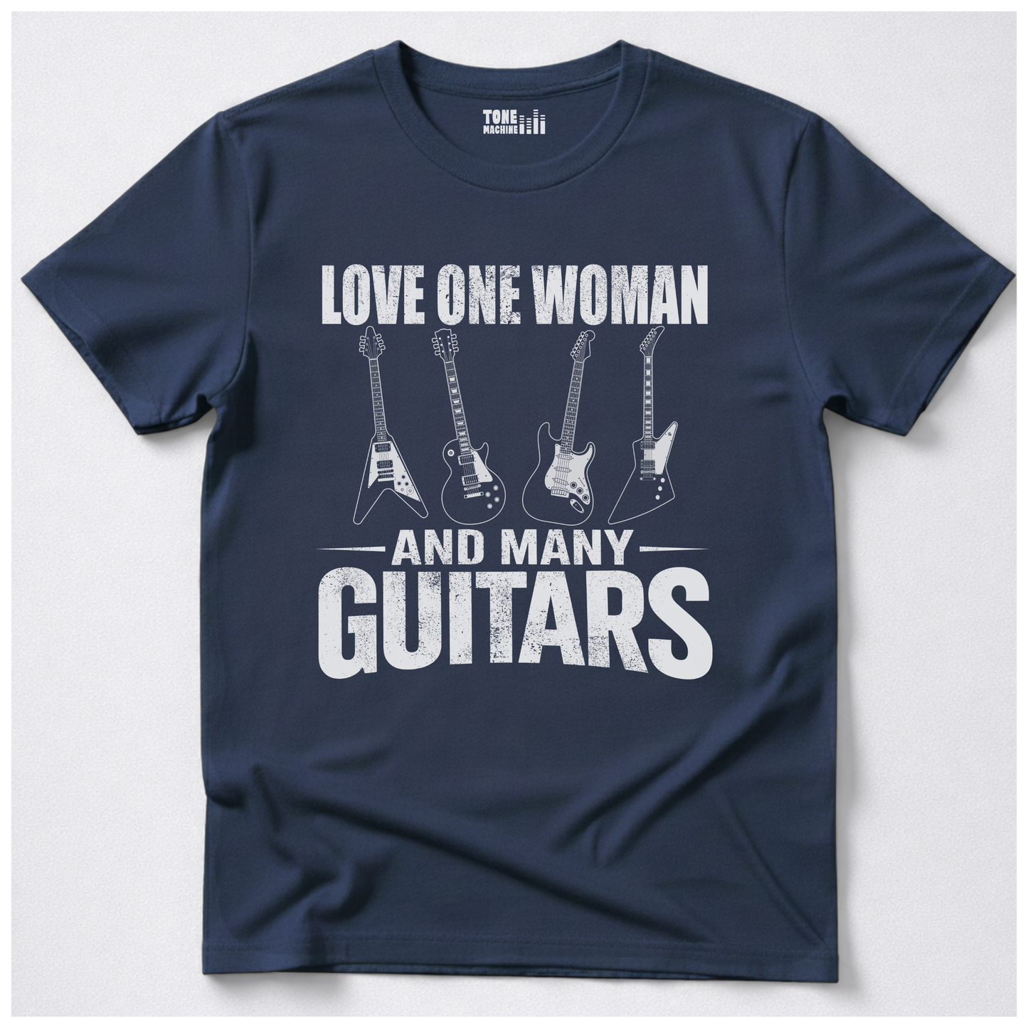 Love One Woman Many Guitars T-Shirt