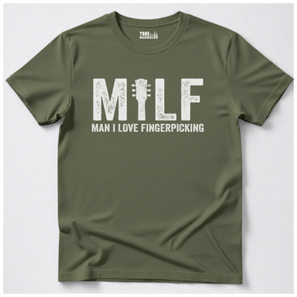 Man I Love Fingerpicking Guitar T-Shirt