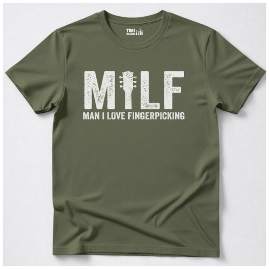 Man I Love Fingerpicking Guitar T-Shirt