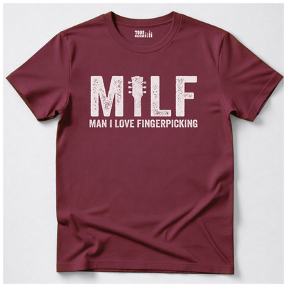 Man I Love Fingerpicking Guitar T-Shirt
