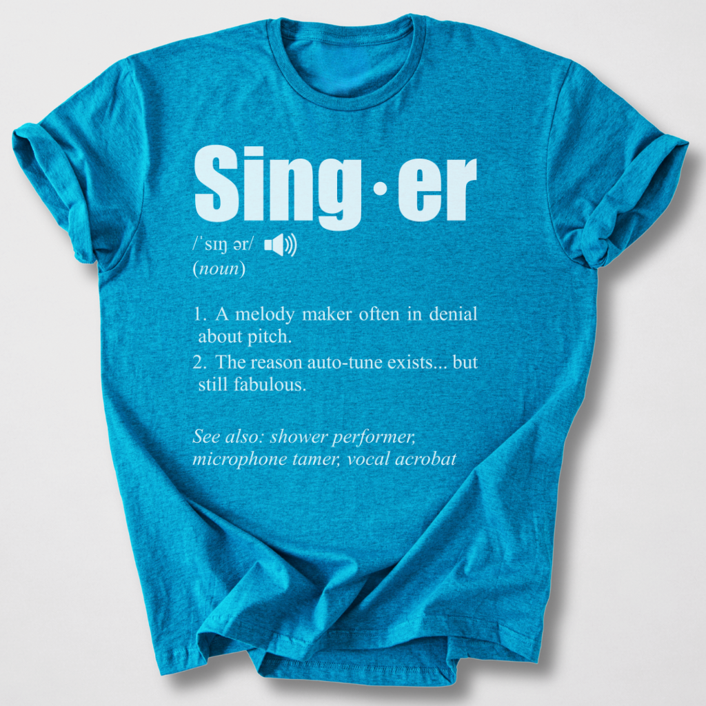 Singer Definition T-Shirt
