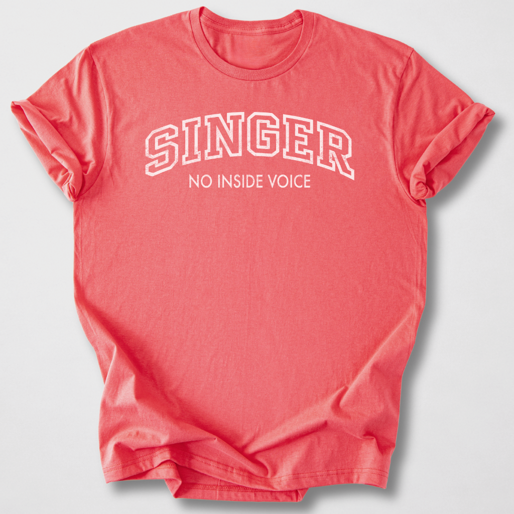 Singer No Inside Voice T-Shirt