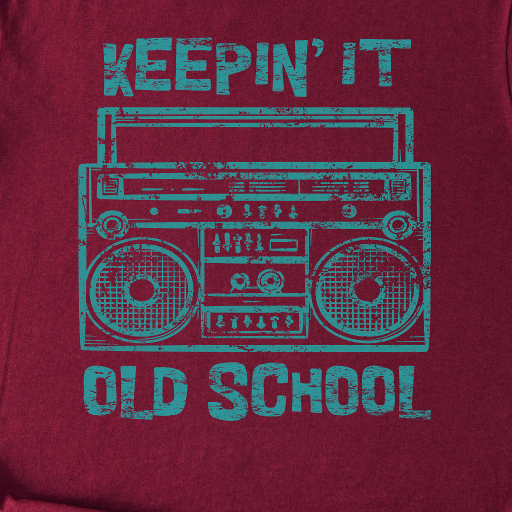 Keepin' It Old School Retro T-Shirt