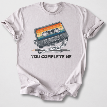 You Complete Me Cassette Retro T-Shirt