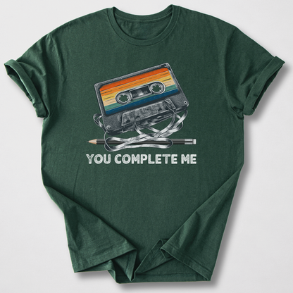 You Complete Me Cassette Retro T-Shirt