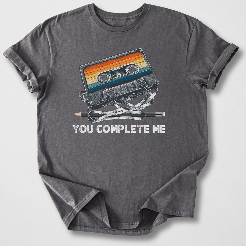 You Complete Me Cassette Retro T-Shirt
