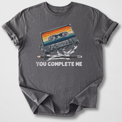 You Complete Me Cassette Retro T-Shirt