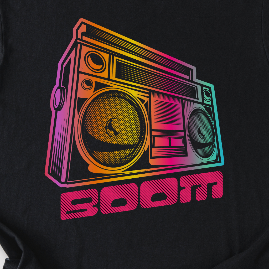 Boombox Retro T-Shirt