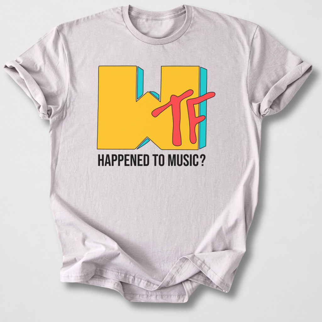 WTF Happened To Music Retro T-Shirt