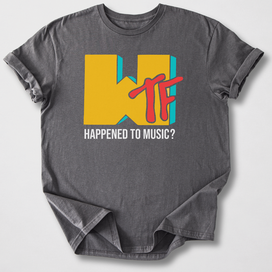 WTF Happened To Music Retro T-Shirt
