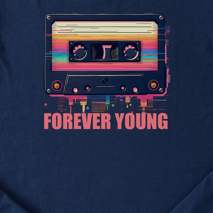 Forever Young Cassette Retro T-Shirt