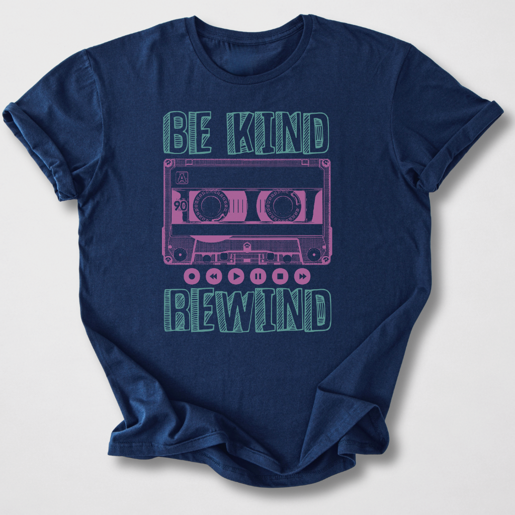 Be Kind Rewind Cassette Retro T-Shirt