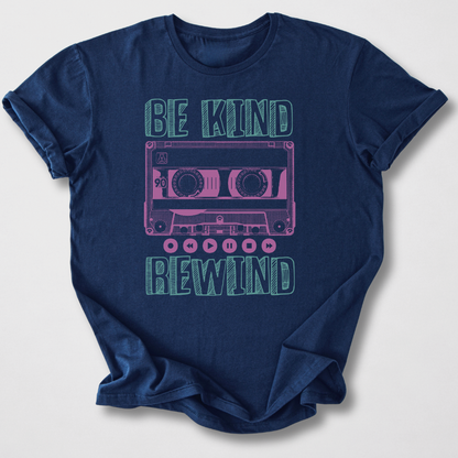 Be Kind Rewind Cassette Retro T-Shirt