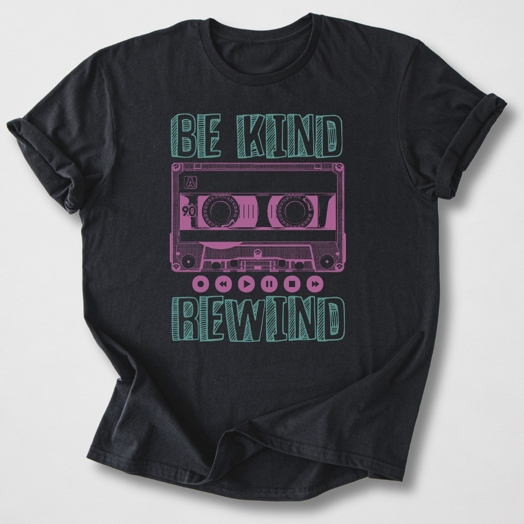 Be Kind Rewind Cassette Retro T-Shirt