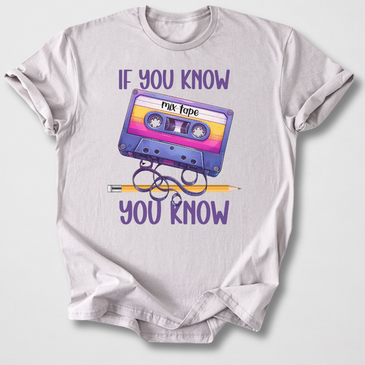 If You Know You Know Cassette Retro T-Shirt