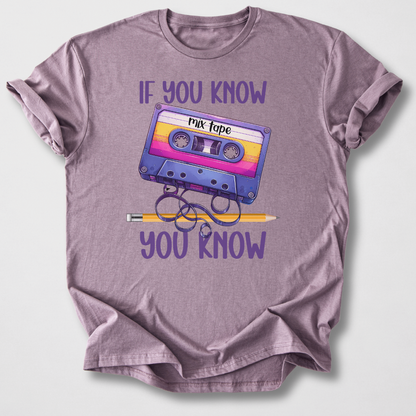 If You Know You Know Cassette Retro T-Shirt
