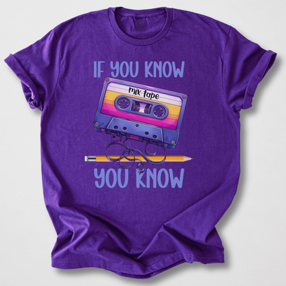 If You Know You Know Cassette Retro T-Shirt