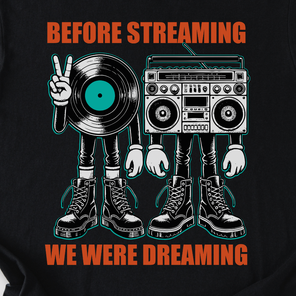 Before Streaming Retro T-Shirt