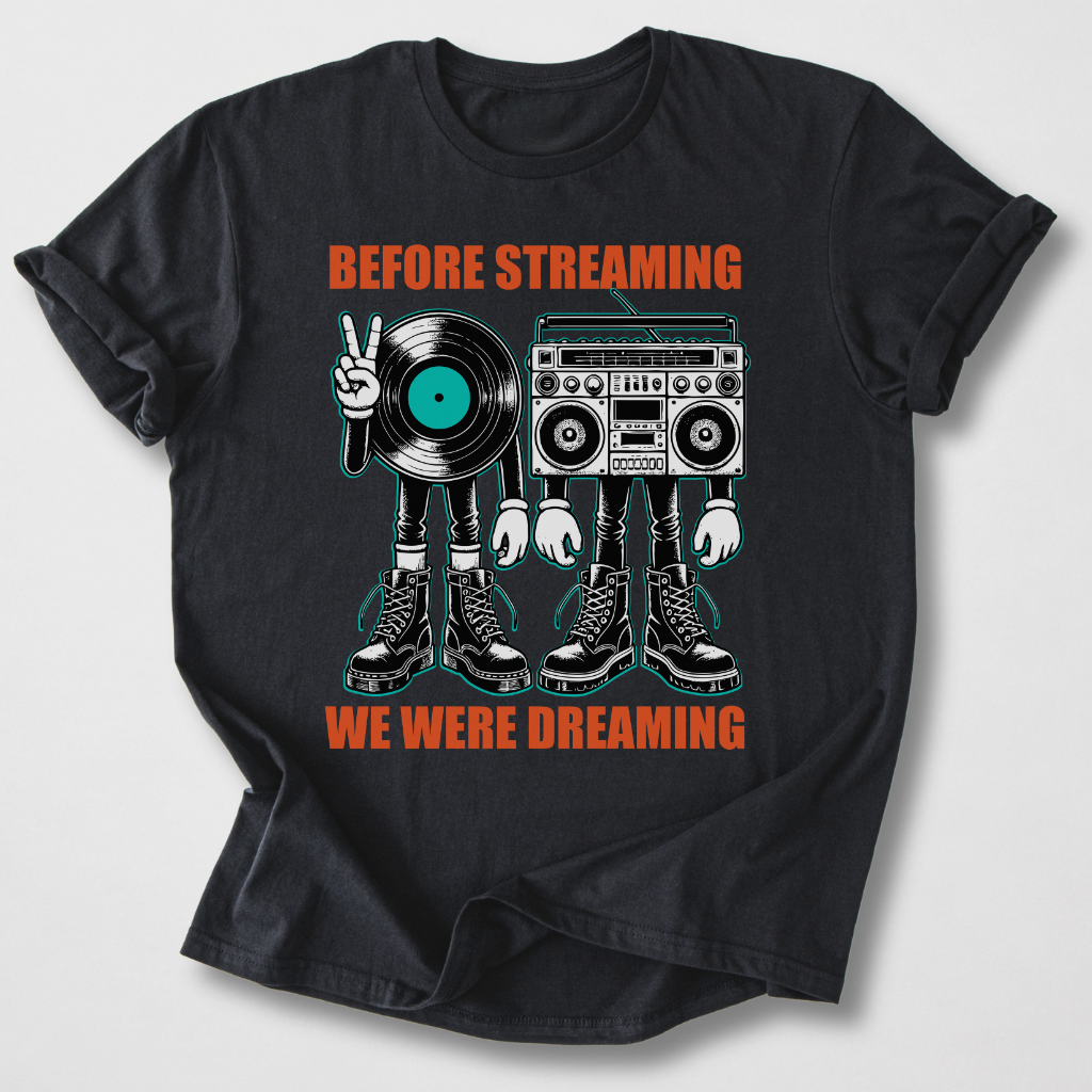 Before Streaming Retro T-Shirt