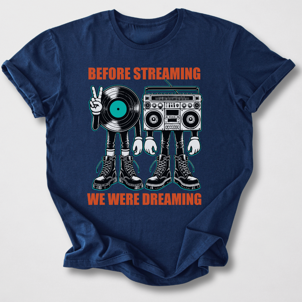 Before Streaming Retro T-Shirt