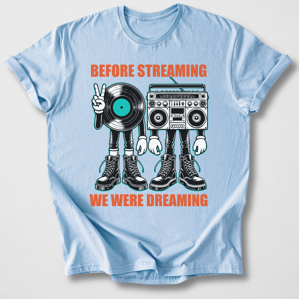 Before Streaming Retro T-Shirt