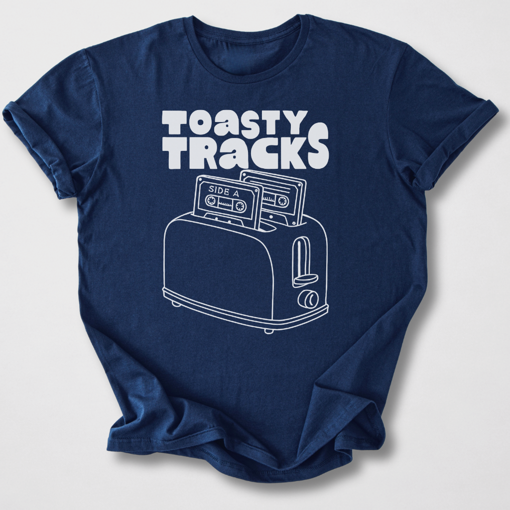 Toasty Tracks Retro T-Shirt