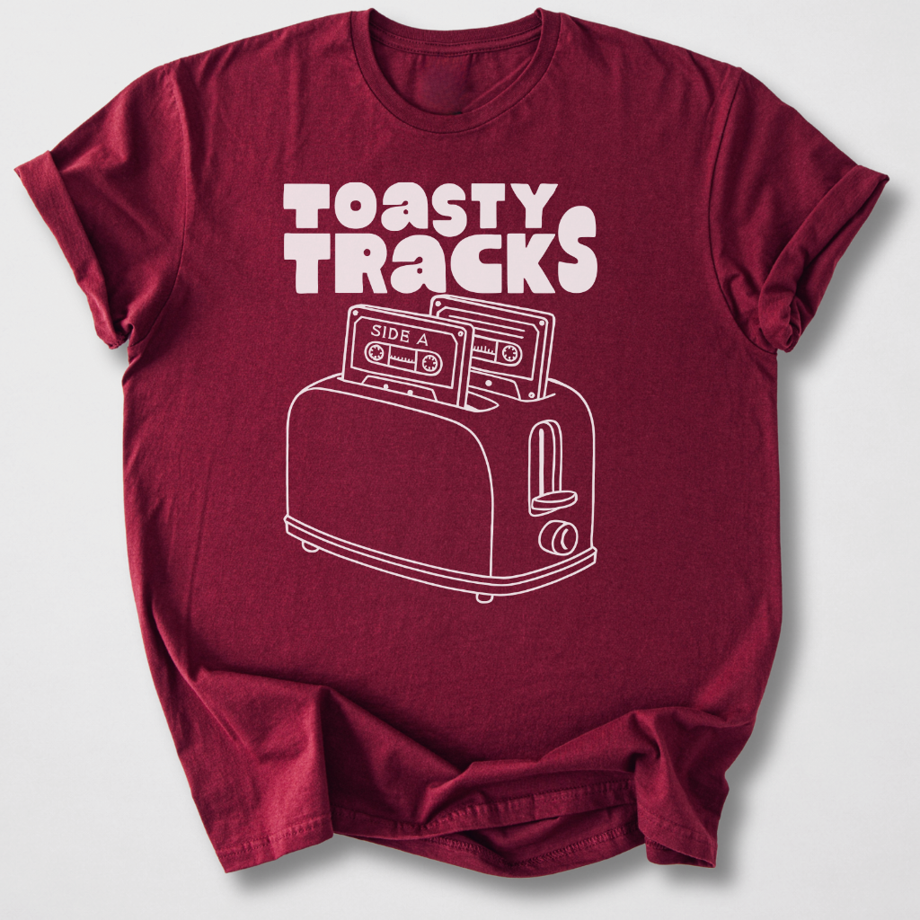 Toasty Tracks Retro T-Shirt