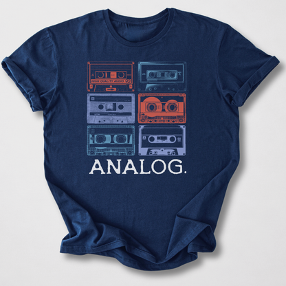 Analog Cassette Retro T-Shirt