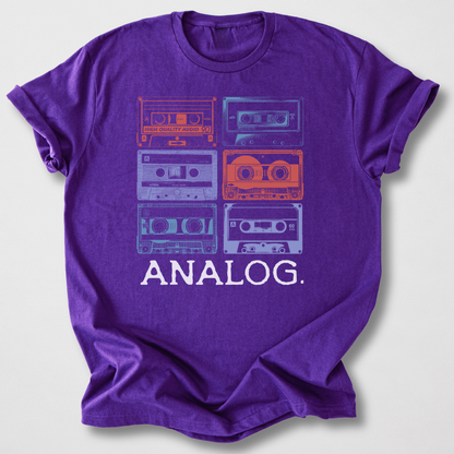 Analog Cassette Retro T-Shirt