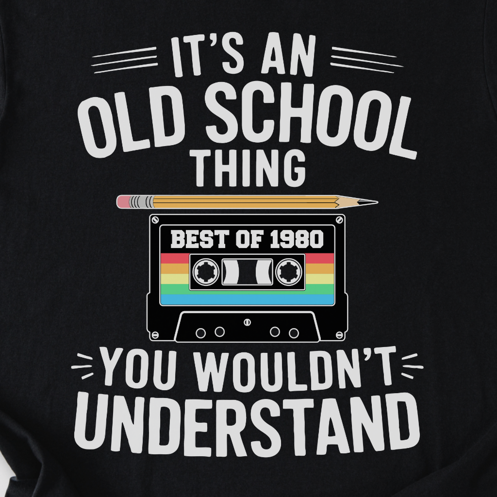 It's An Old School Thing Retro T-Shirt