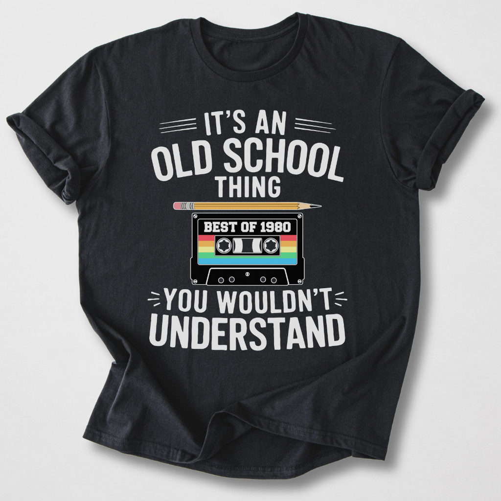 It's An Old School Thing Retro T-Shirt