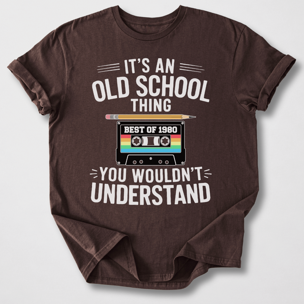 It's An Old School Thing Retro T-Shirt