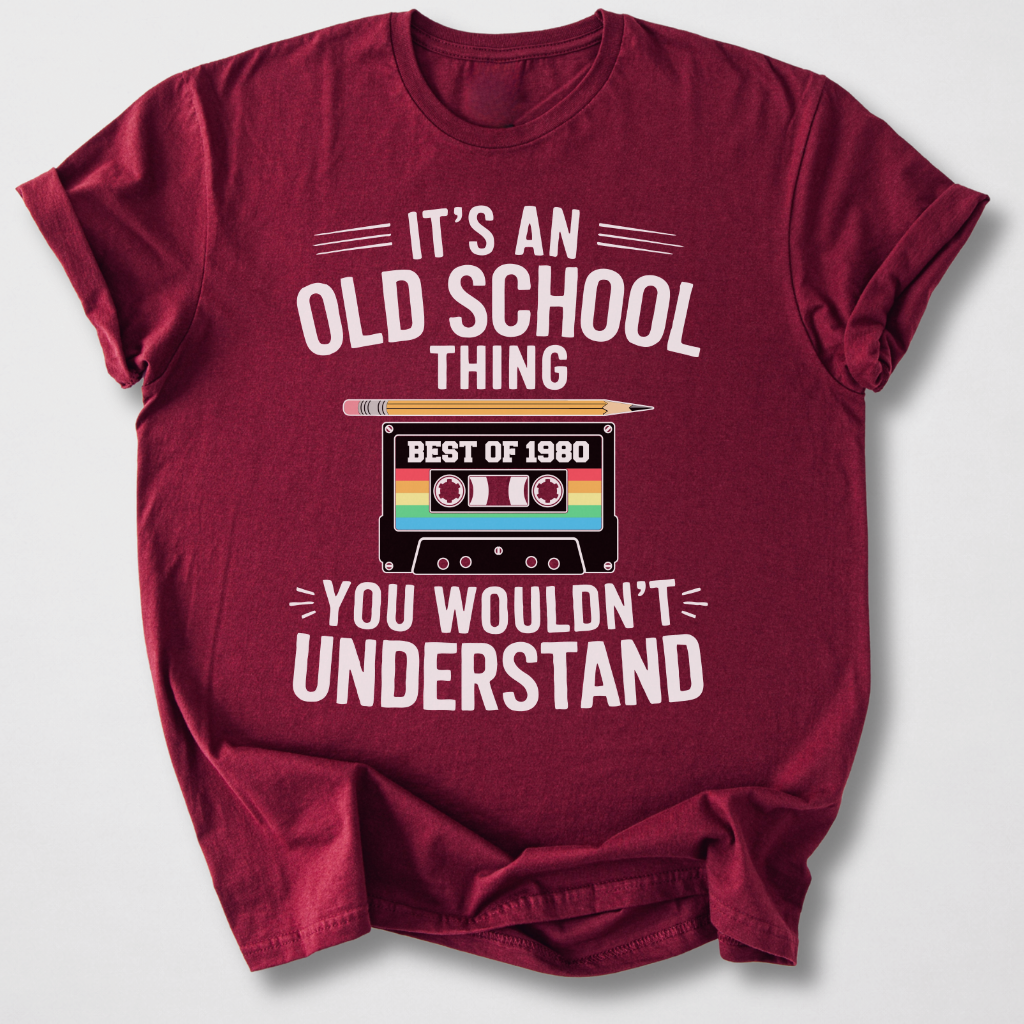 It's An Old School Thing Retro T-Shirt