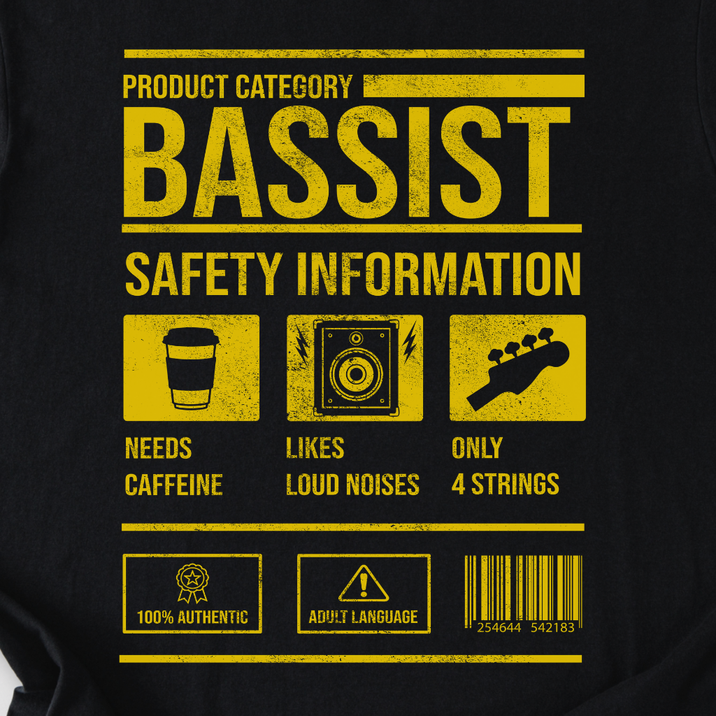 Bassist Safety T-Shirt
