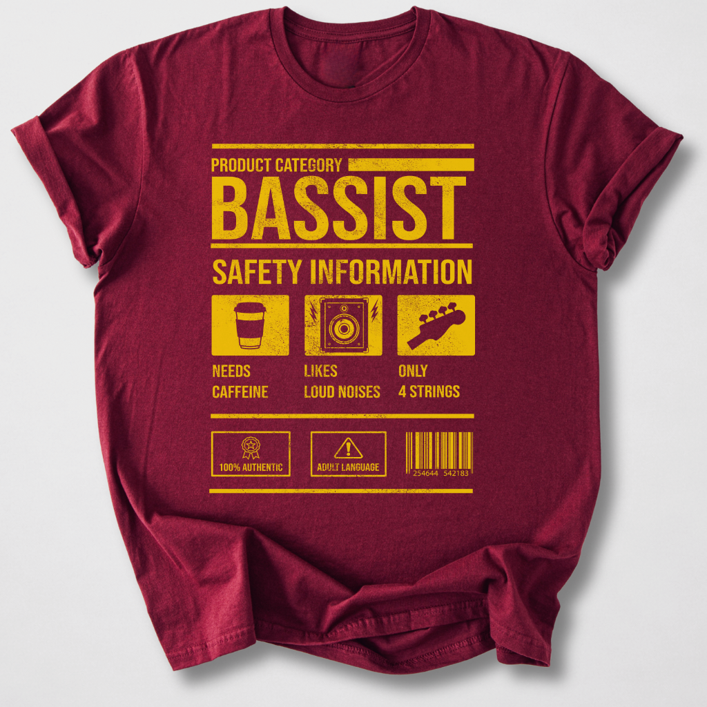 Bassist Safety T-Shirt
