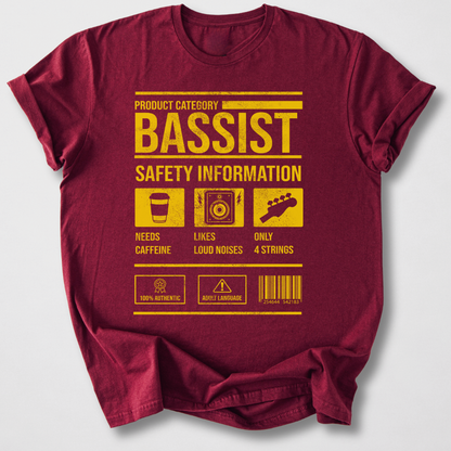 Bassist Safety T-Shirt