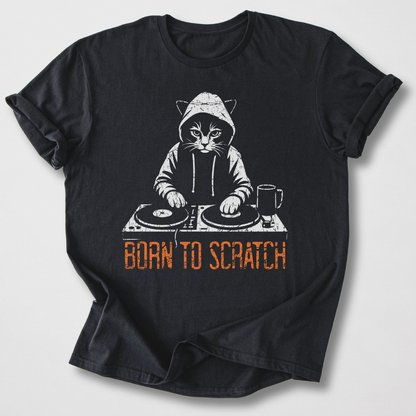 Born To Scratch DJ T-Shirt