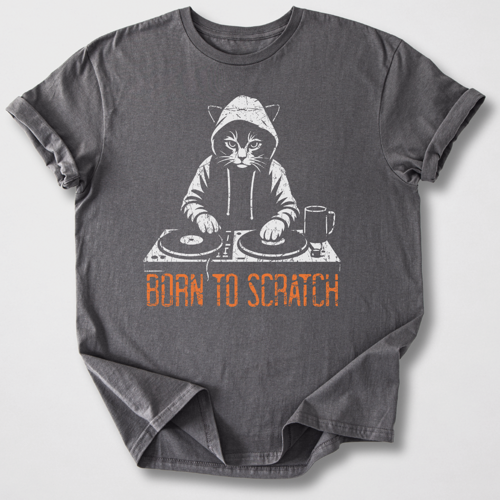 Born To Scratch DJ T-Shirt
