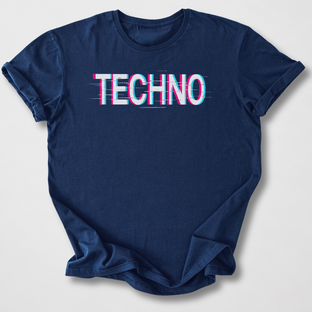 Techno Glitch DJ T-Shirt