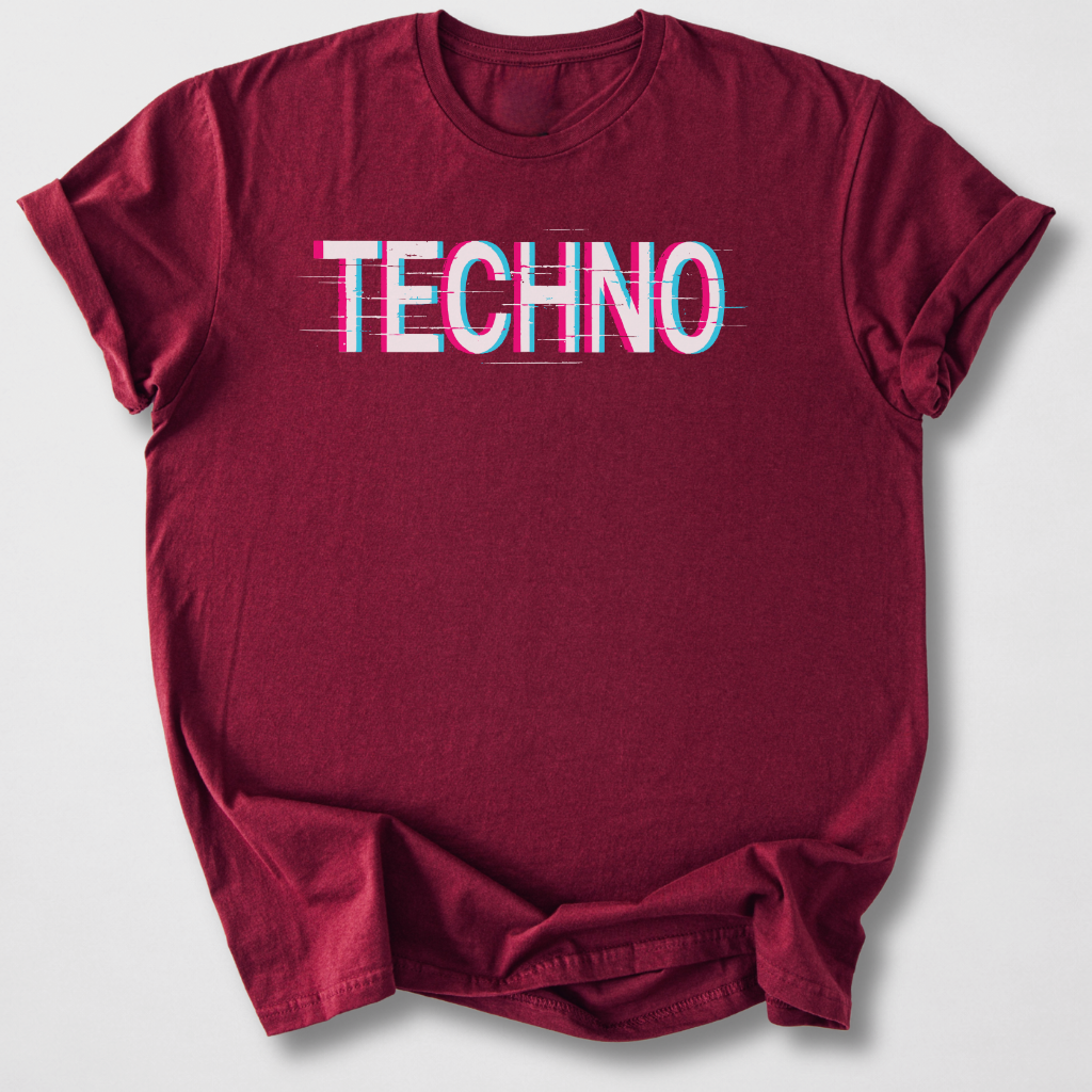 Techno Glitch DJ T-Shirt