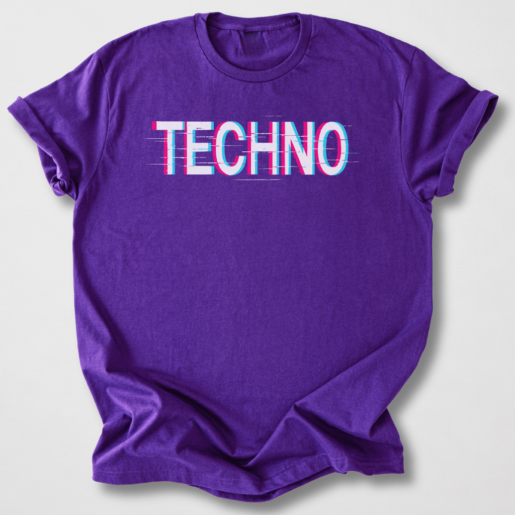Techno Glitch DJ T-Shirt