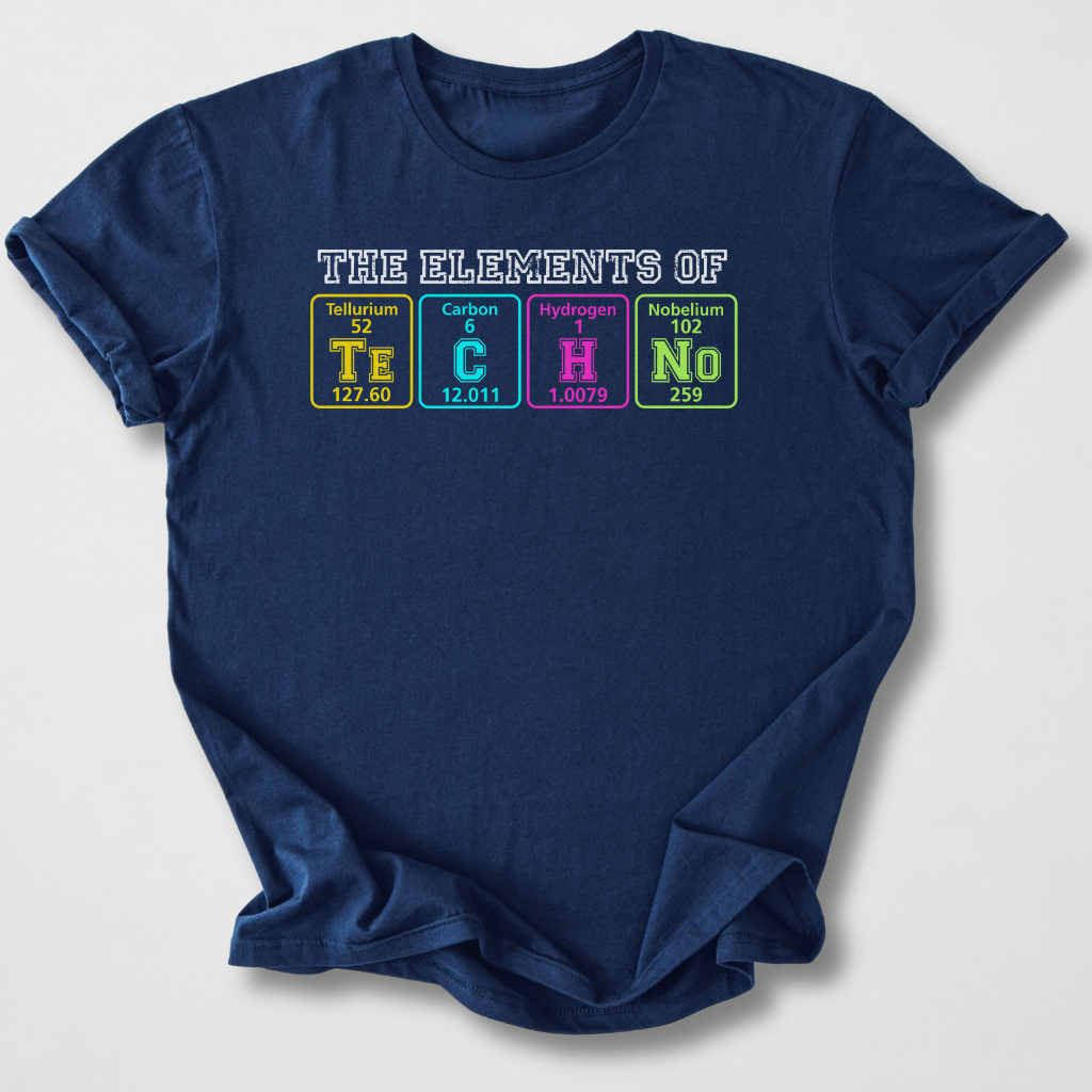 The Elements Of Techno DJ T-Shirt
