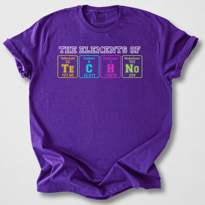 The Elements Of Techno DJ T-Shirt